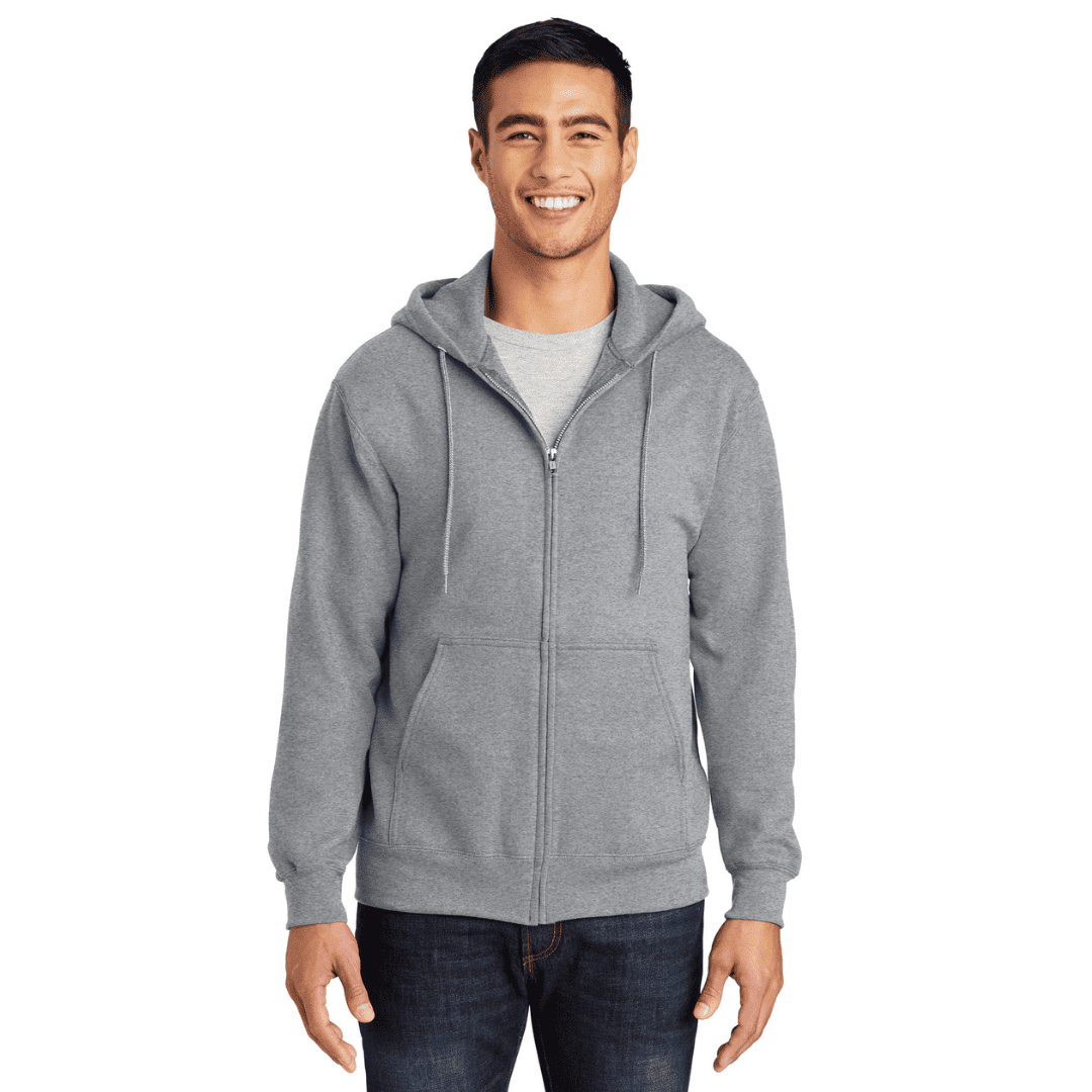 Full-Zip Hooded Sweatshirt