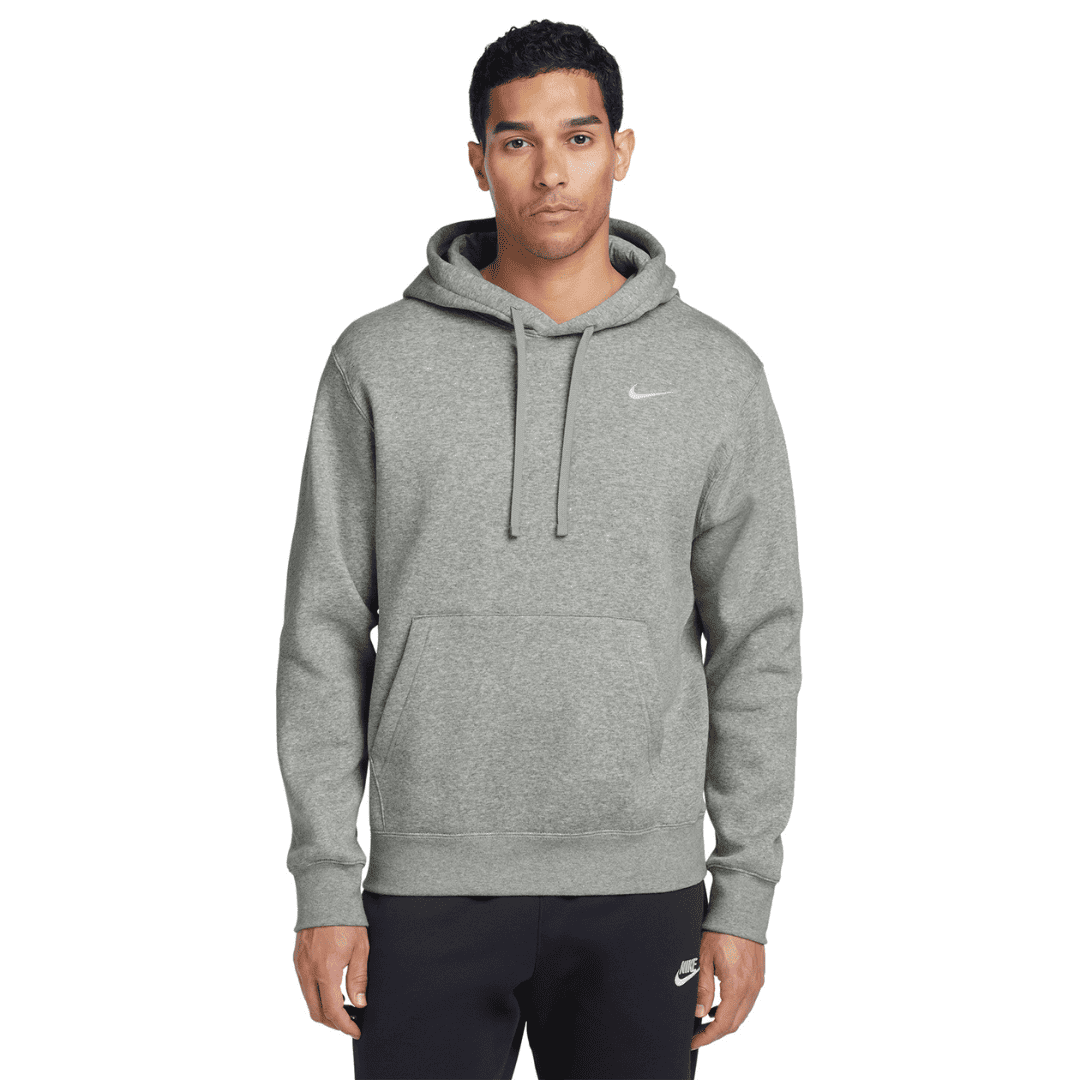 nike hoodie grey